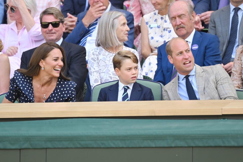 Kate Middleton Prince George Wimbledon 2022