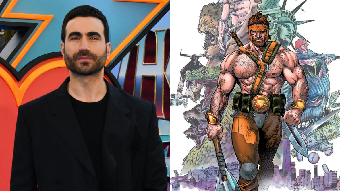 Thor Love And Thunder Concept Art Shows Brett Goldstein's Hercules