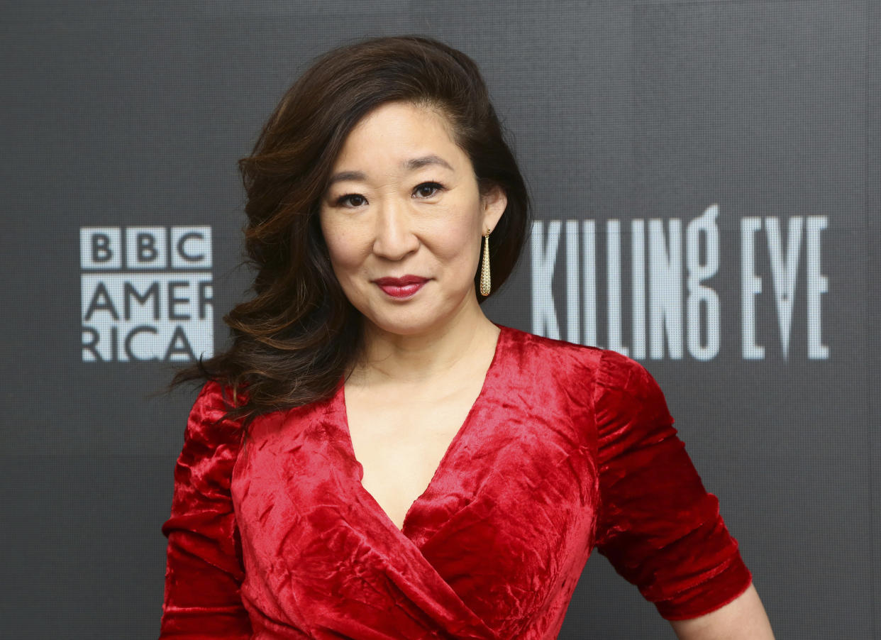 Die kanadisch-koreanische Schauspielerin Sandra Oh wurde für einen Emmy nominiert. (Bild: Stuart Ramson/BBC AMERICA via Invision/AP Photo)