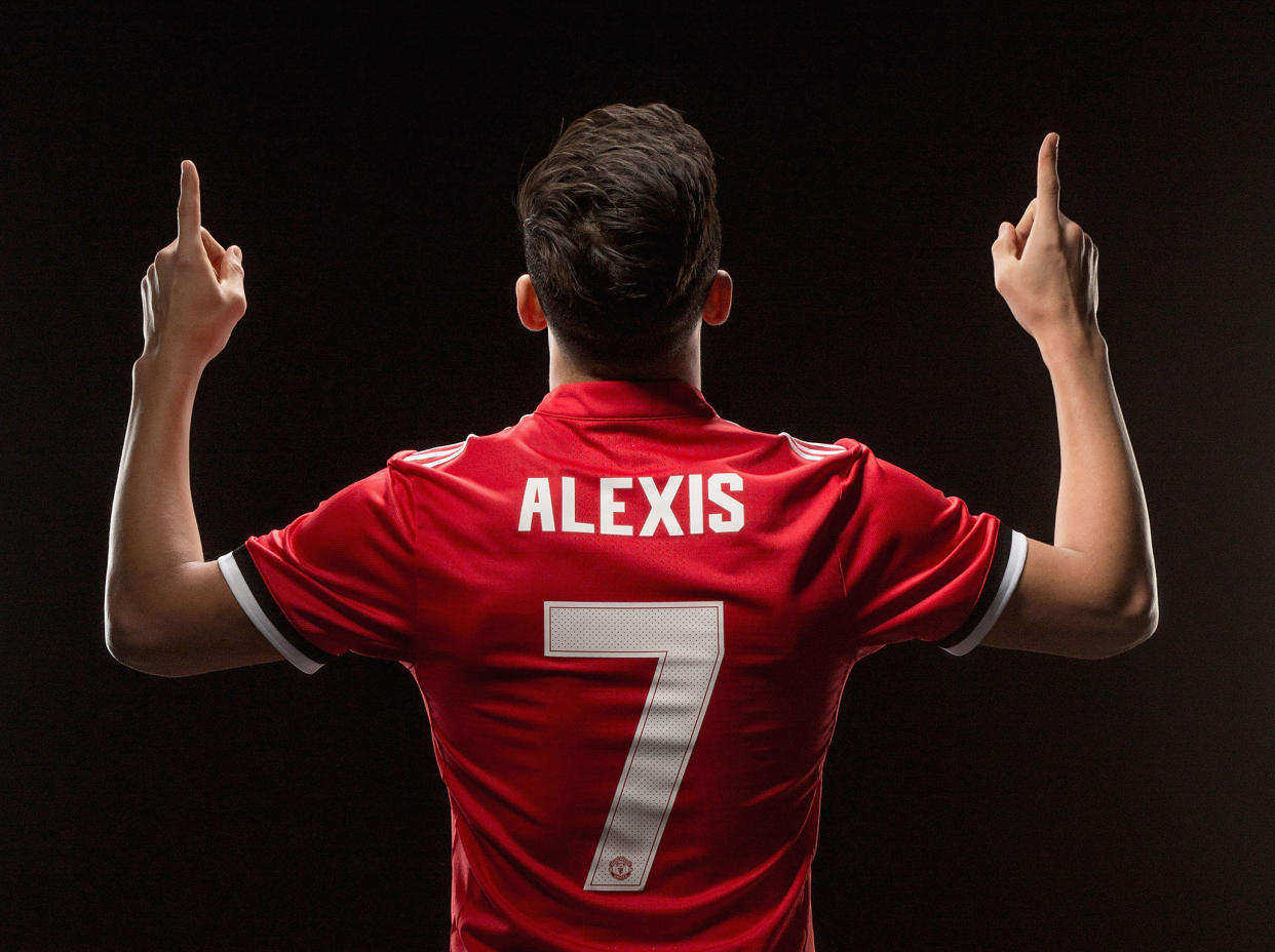 Alexis Sanchez has revealed where he sees himself fitting in at Manchester United