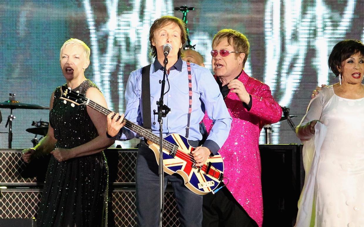 Für den zweiten Teil von "This Is Final Tap" sollen Paul McCartney und Elton John vor der Kamera stehen. (Bild: Dan Kitwood / Getty Images)