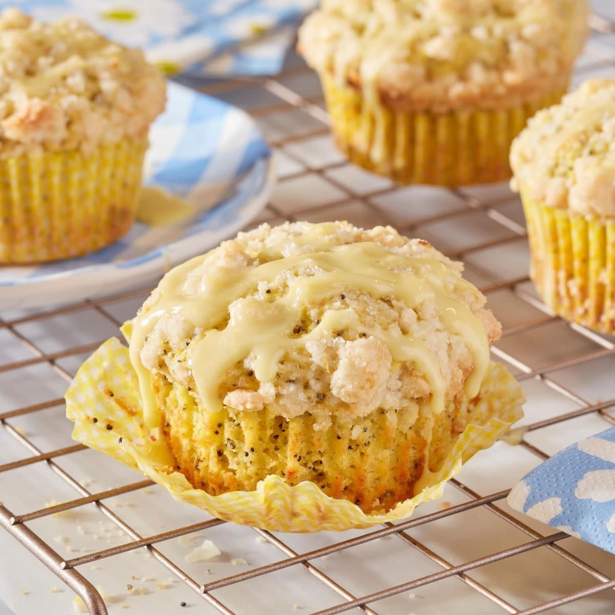 lemon poppy seed muffins