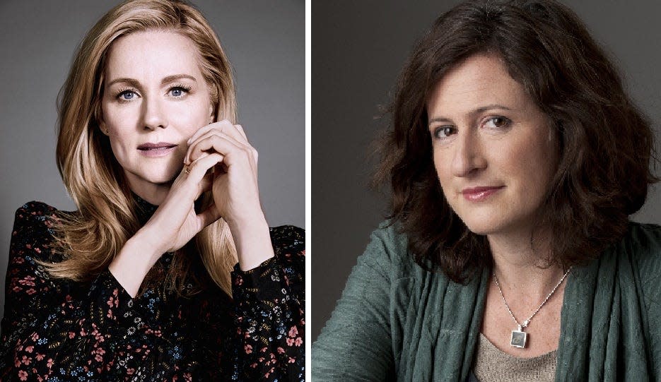 The New Albany Lecture Series will begin Tuesday with an evening featuring Golden Globe and Emmy-winning actress and cancer advocate Laura Linney, left, interviewed by NPR reporter Neda Ulaby. The event will take place at the McCoy Center for the Arts.