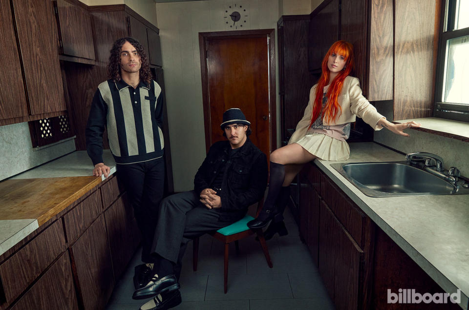 Taylor York, Zac Farro, Hayley Williams, Paramore