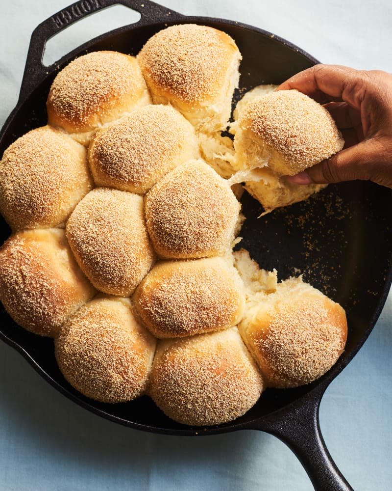 The Dinner Roll | Cast Iron Pandesal Pull-Apart Bread