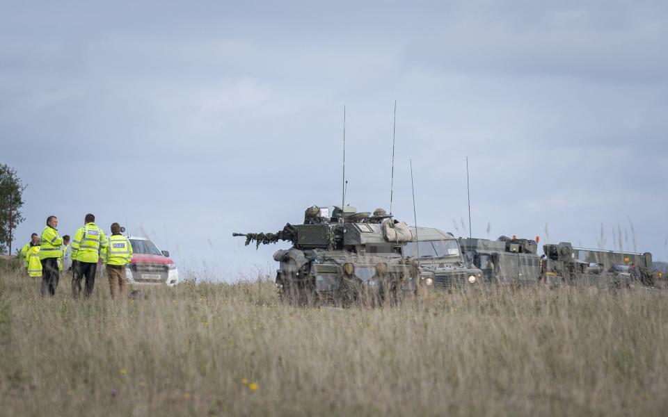 The incident on Salisbury Plain