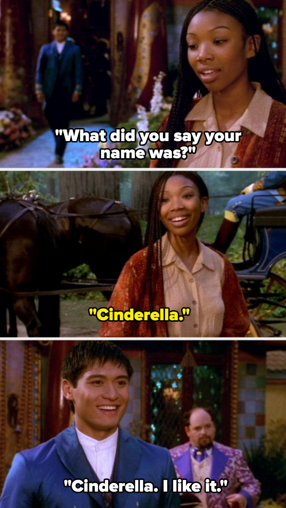 Screenshots from "Cinderella"