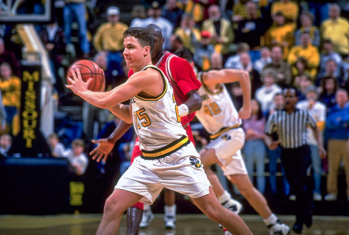 Missouri Tigers Jed Frost on February 26, 1994. (Patrick Murphy-Racey / Sports Illustrated via Getty Images file)