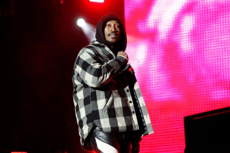 Future performs at Day N Vegas Music Festival in 2019. File Photo by James Atoa/UPI