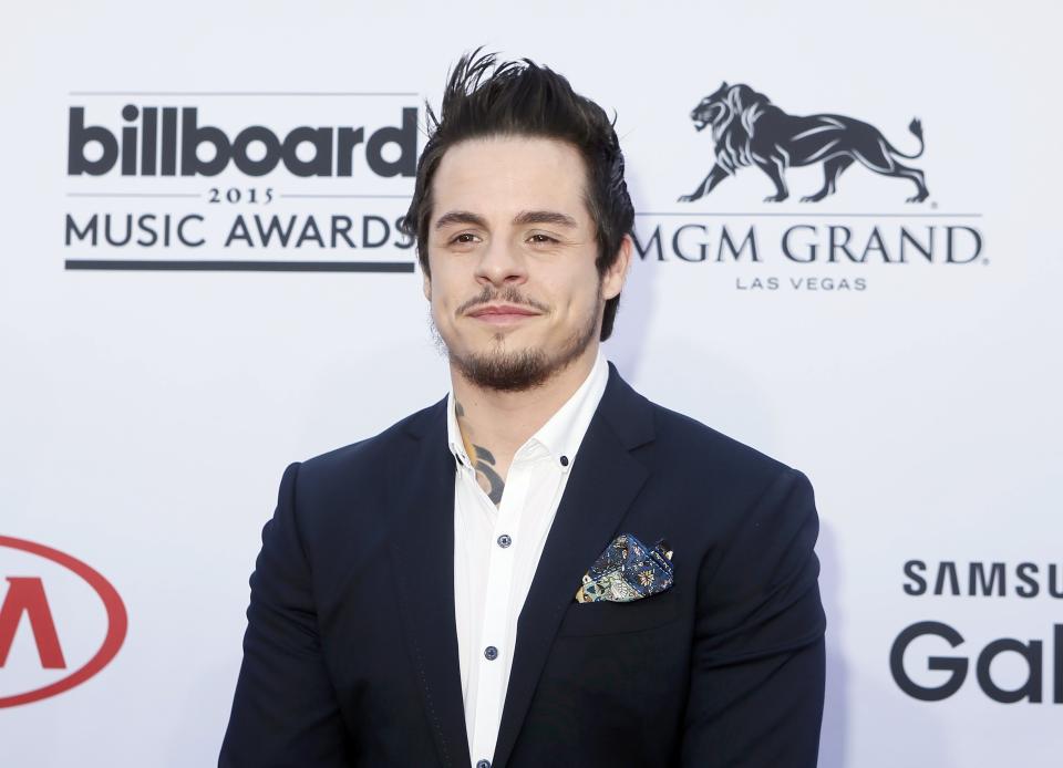 Casper Smart arrives at the 2015 Billboard Music Awards in Las Vegas