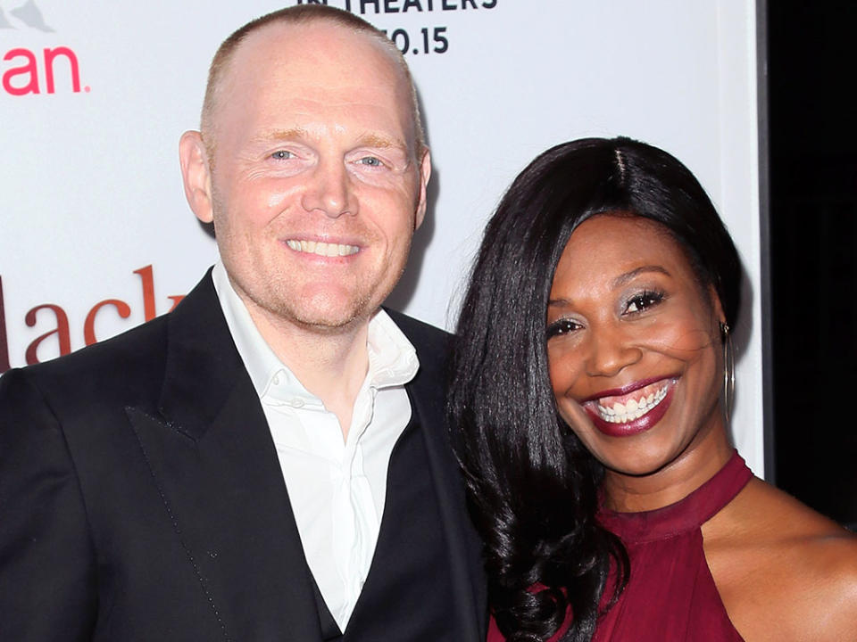 Bill Burr and wife Nia Renee Hill - Credit: David Livingston/Getty Images