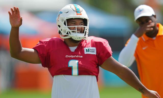 Miami Dolphins: Tua Tagovailoa and Jaylen Waddle still got it