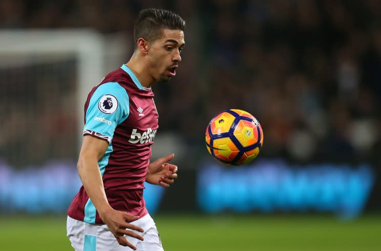 Manuel Lanzini is revelling in the post-Payet West Ham world