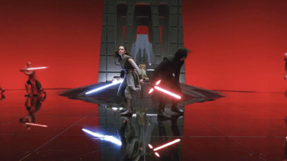 Rey And Kylo Ren (Star Wars: The Last Jedi)