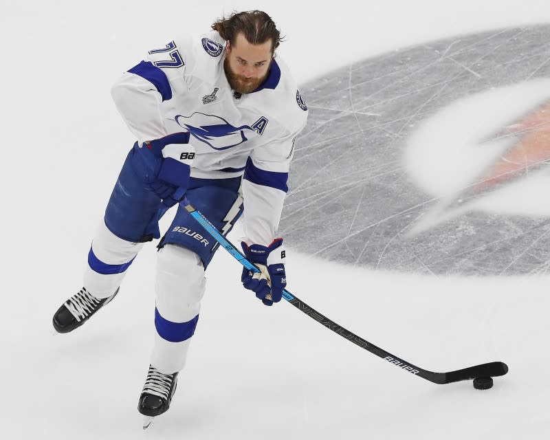 FILE PHOTO: NHL: Stanley Cup Final-Tampa Bay Lightning at Dallas Stars