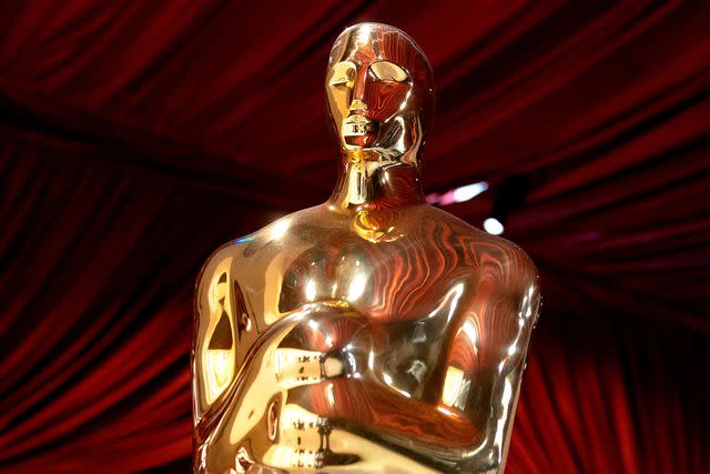 <p>STEFANI REYNOLDS/AFP via Getty Images</p> Oscars statue