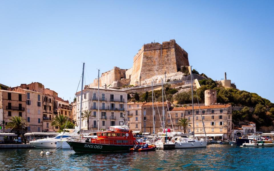 Bonifacio, located at the extreme south of Corsica - Getty