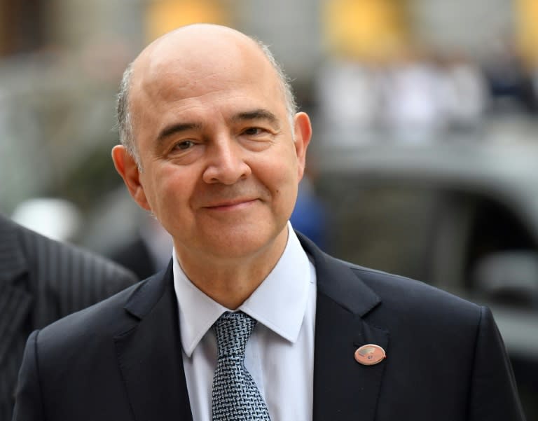 Pierre Moscovici le 11 mai 2017 à Bari