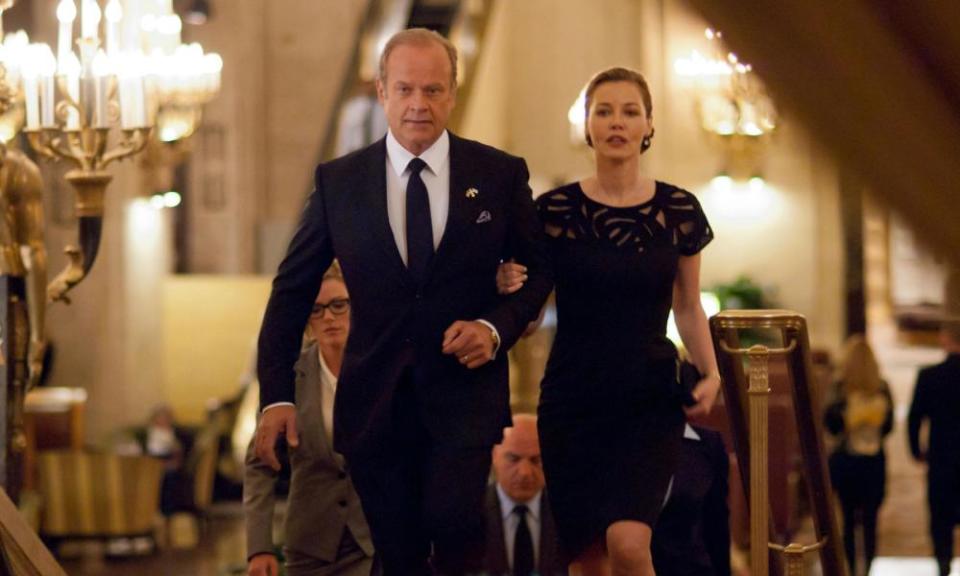 Kelsey Grammer and Connie Nielsen in season one of Boss. The TV show was cancelled after two seasons.