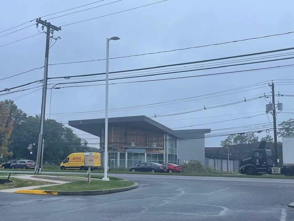 Mount Laurel Township Council declared a Pennsylvania-based company is in default over several stalled projects in town, including this partially built EMS building on Route 73.
