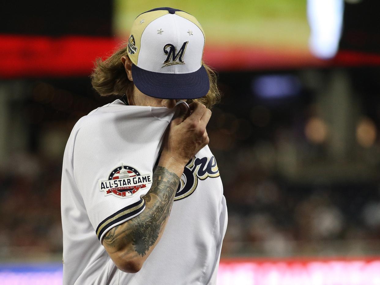 Offensive remarks made by Josh Hader, a Major League Baseball pitcher, resurfaced during MLB’s All-Star game last week: Getty