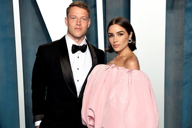 Dimitrios Kambouris/WireImage Christian McCaffrey and Olivia Culpo