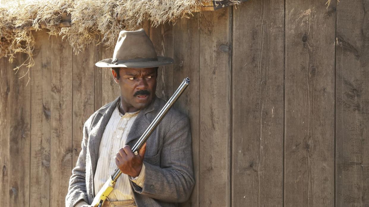 david oyelowo as bass reeves in lawmen bass reeves, episode 2, season 1, streaming on paramount, 2023 photo credit lauren smithparamount