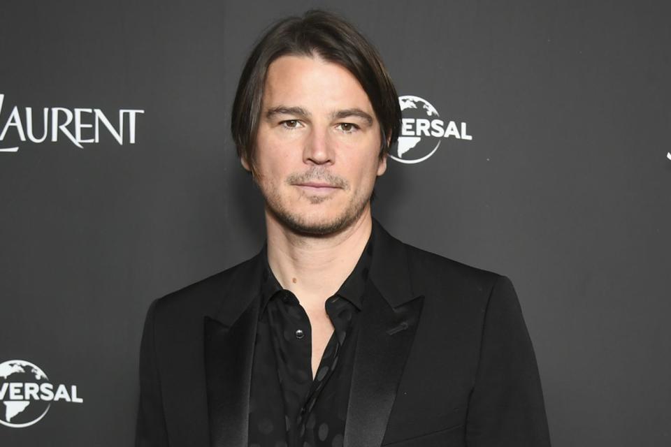 <p>Alberto Rodriguez/WWD via Getty</p> Josh Hartnett in 2024