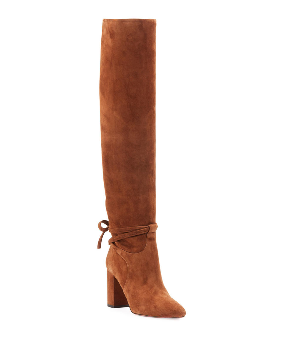 Milano Scrunched Knee-High Boots