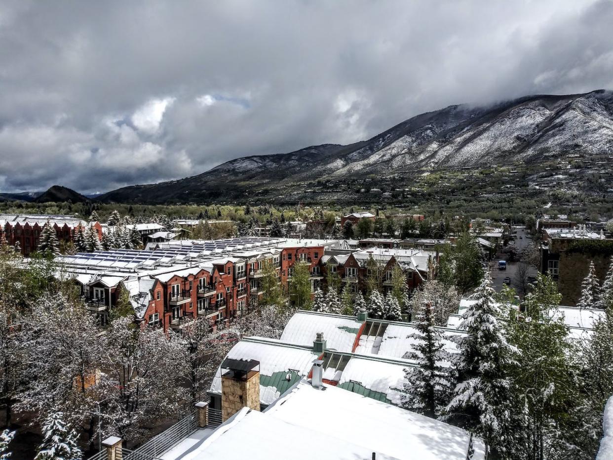 A view of Aspen, Colorado.