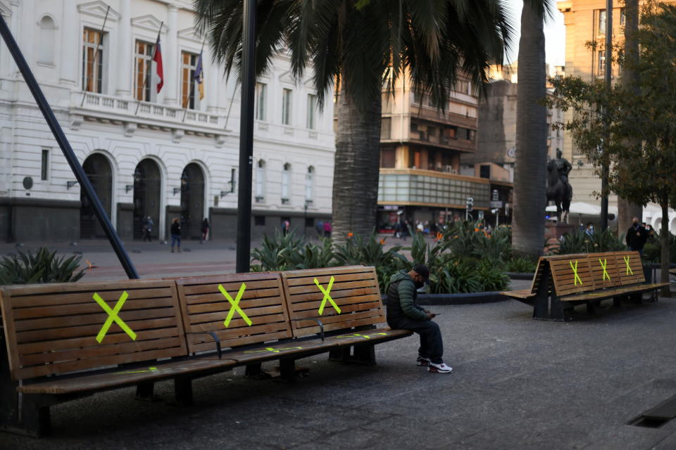 FILE PHOTO: The spread of the coronavirus disease (COVID-19) in Chile