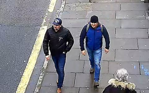 Chepiga and Mishkin caught on CCTV in Salisbury