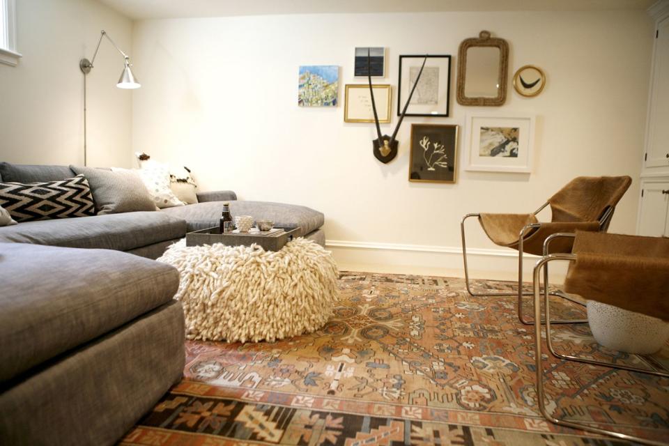 Boho-Chic Basement