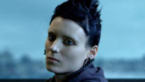 For her role as Lisbeth Salander the beauty bleached her eyebrows, dyed her hair black, cut it short, shaved part of her head, and had her nose and right nipple pierced. Her dragon tattoo was fake, but her transformation to a goth punk was very real, earning her an Oscar nomination.