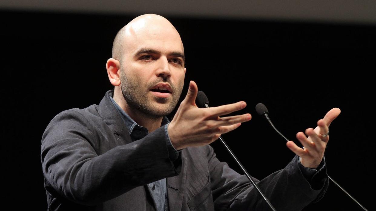 Der Schriftsteller Roberto Saviano wurde mit seinem Buch «Gomorrha» über die Mafia in Neapel auch international bekannt und erhielt Todesdrohungen. Foto: Matteo Bazzi/Archiv