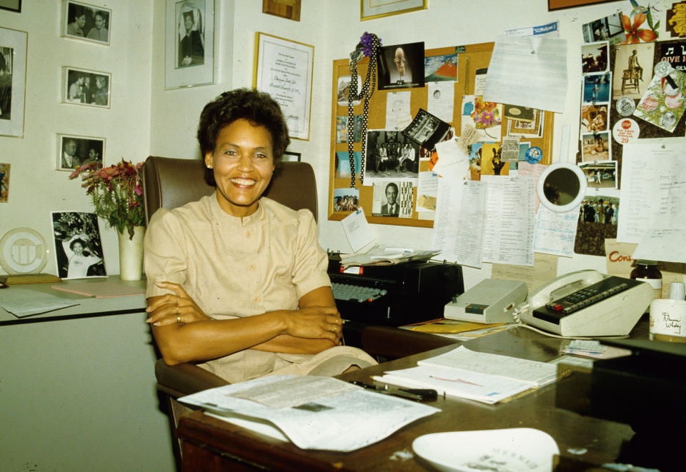 <a href="http://www.biography.com/people/charlayne-hunter-gault-37794" target="_blank">Hunter-Gault</a> was the first black woman&nbsp;to enroll at&nbsp;the University of Georgia. She became an award-winning journalist after she graduated and worked for outlets such as the New York Times, PBS and NPR.