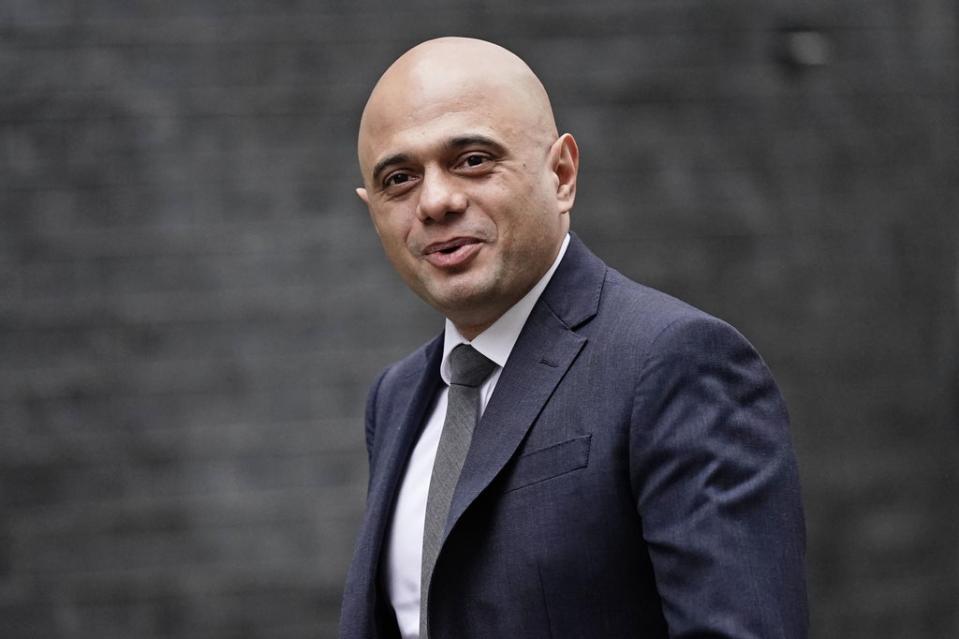 Sajid Javid said cases are rising at an ‘extraordinary rate’ (Aaron Chown/PA) (PA Wire)