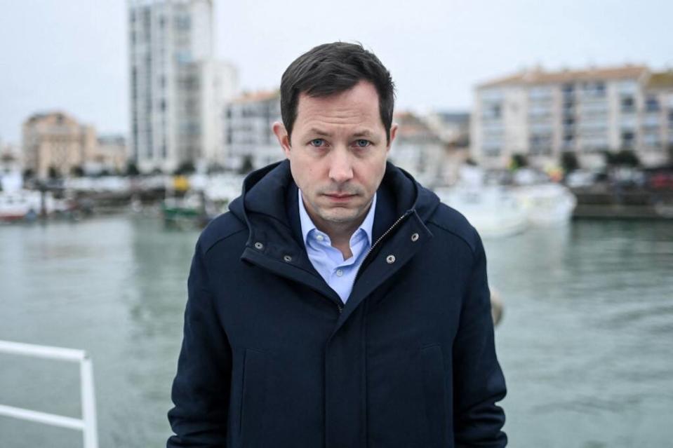 Francois-Xavier Bellamy, aux Sables d’Olonnes le 5 février 2024. 