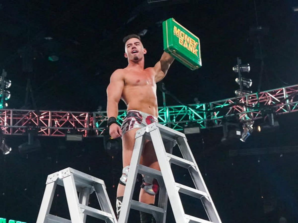 Austin Theory was a Money In The Bank winner in 2022 (WWE)