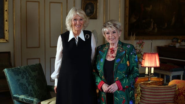 Camilla and Gloria Hunniford