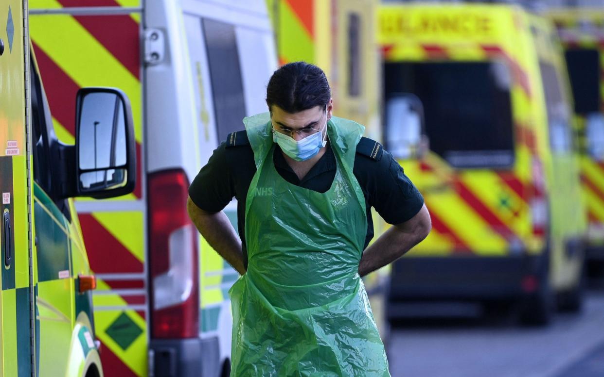 NHS staff were among those offered Covid jabs when the vaccination programme began in December - Andy Rain/EPA-EFE/Shutterstock