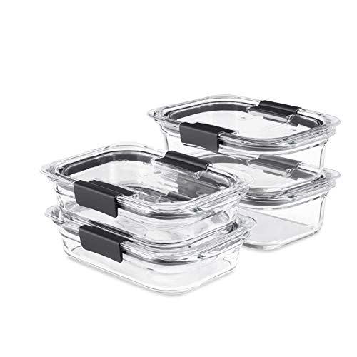 3) 8-Piece Brilliance Glass Food Storage Containers