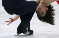 Figure Skating - ISU World Championships 2017 - Pairs Free Skating - Helsinki, Finland - 30/3/17 - Sui Wenjing and Han Cong of China compete. REUTERS/Grigory Dukor