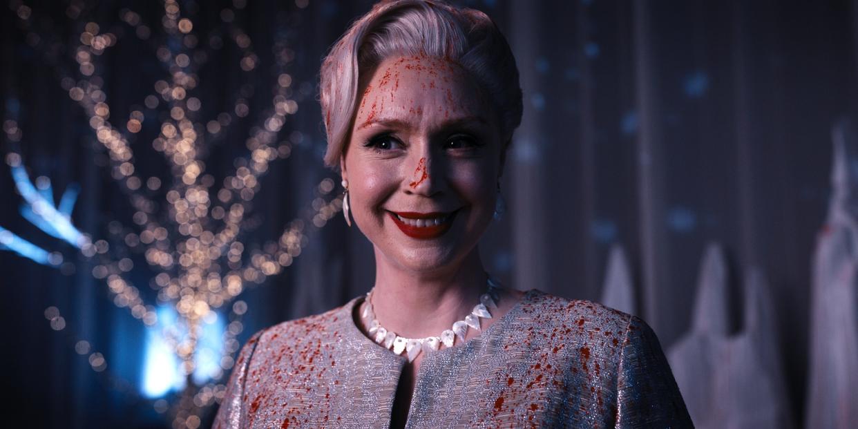 Gwendoline Christie as Principal Larissa Weems in Netflix's "Wednesday."