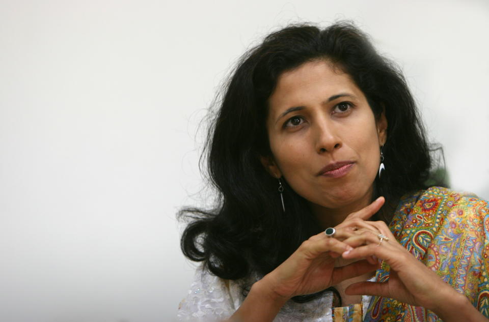 Photo of Leena Nair, the new CEO of Chanel. (Source: Getty)