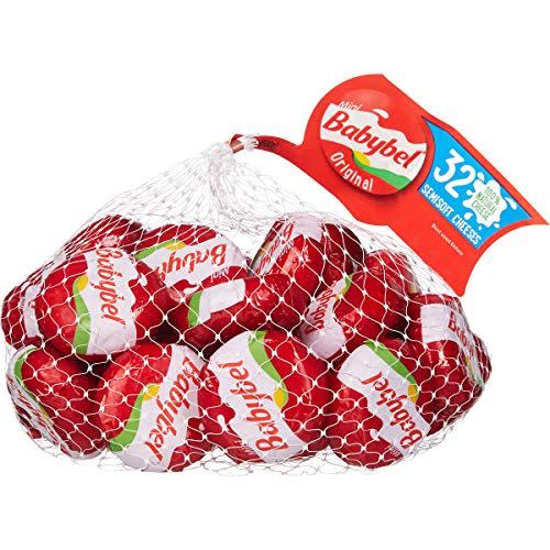<p><strong>Babybel</strong></p><p>amazon.com</p><p><a href="https://www.amazon.com/dp/B07R7DMP9D?tag=syn-yahoo-20&ascsubtag=%5Bartid%7C10055.g.26630133%5Bsrc%7Cyahoo-us" rel="nofollow noopener" target="_blank" data-ylk="slk:Shop Now;elm:context_link;itc:0;sec:content-canvas" class="link ">Shop Now</a></p><p>The original on-the-go cheese bite is a classic for a reason. Babybel minis will give you a little energy boost and help curb sugar cravings between meals. One piece contains 5 grams of protein an no sugar at all.</p>