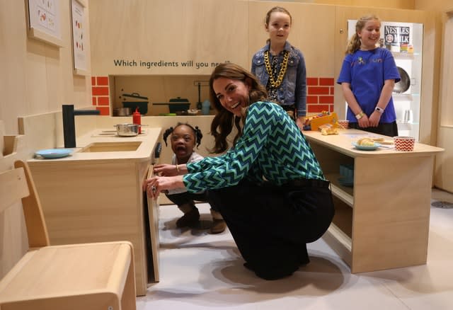 The Duchess of Cambridge attends the launch of a UK-wide survey on early childhood at Thinktank, Birmingham Science Museum