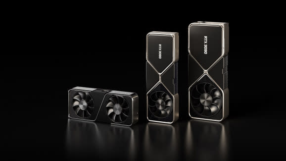 Nvidia GeForce RTX 3000  series graphics chips.