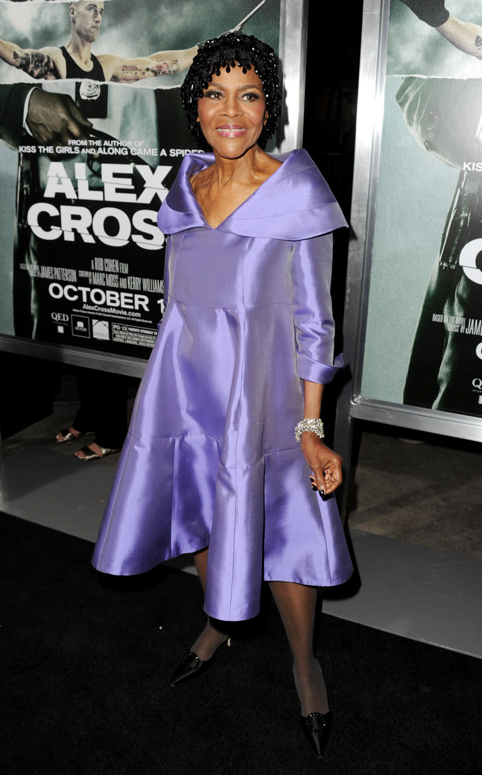 Cicely Tyson at the premiere of "Alex Cross" in Los Angeles on Oct. 15, 2012.