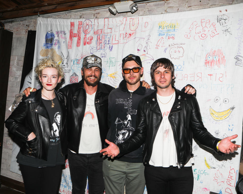 Julia Garner, James Franco, Kyle Lindgren and Mark Foster